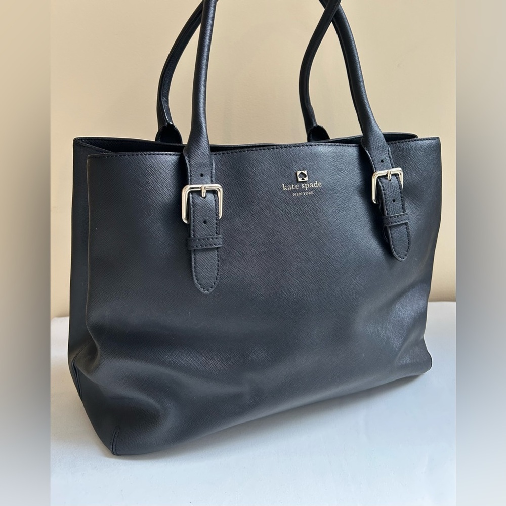 Kate spade Cove Street Ariel handbag shoulder bag purse black LARGE